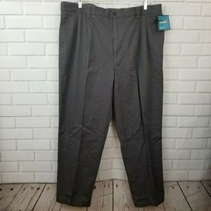 George Foreman Comfort Waist Pleated Dress Pants